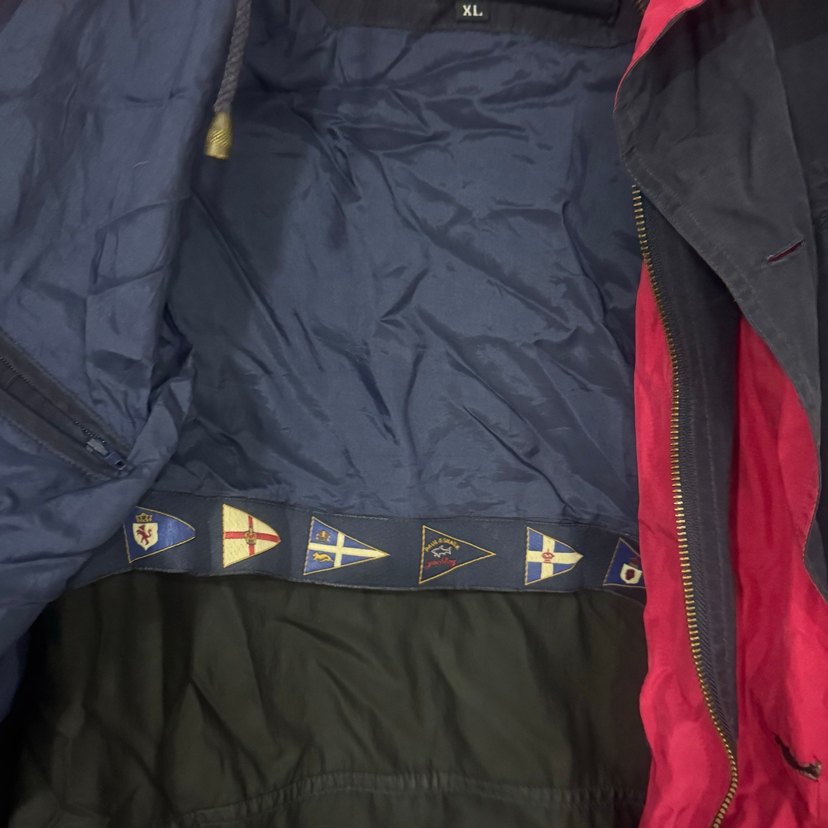 Erkek Bordo Düğmeli Midi Ceket - Görsel 3