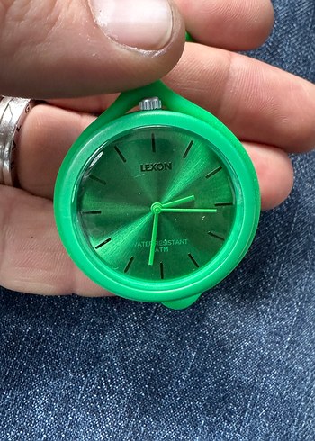 Yeşil Minimalist Kadın Kol Saati - Görsel 2