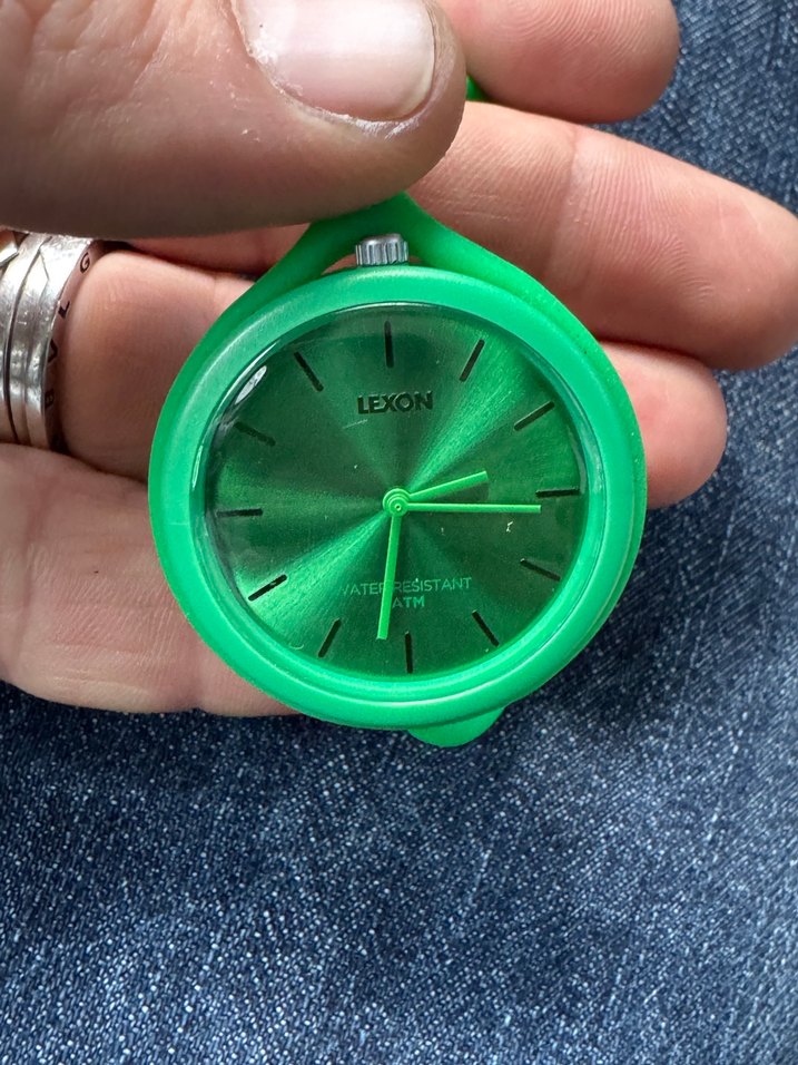 Yeşil Minimalist Kadın Kol Saati - Görsel 2