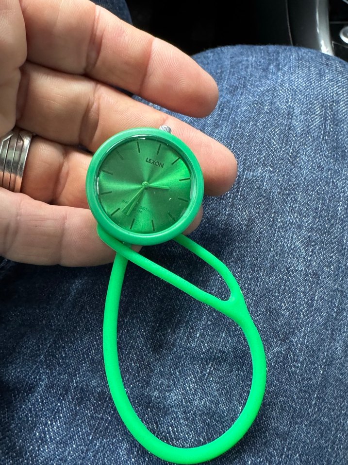 Yeşil Minimalist Kadın Kol Saati - Görsel 5