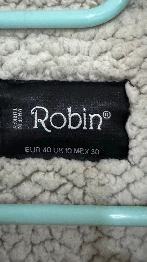 Düğmeli Gri Ekose Midi Kadın Ceket - Görsel 4