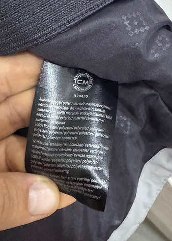 Gri Detaylı Beyaz Spor Kadın Mont - Görsel 4