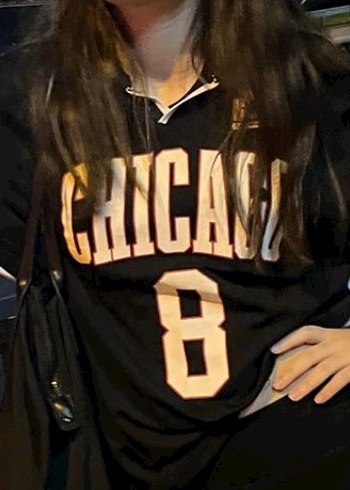 s Beden chicago baskılı forma