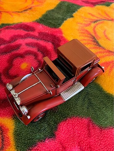Koleksiyonluk 1970 Model Antika Biblo Spor Araba