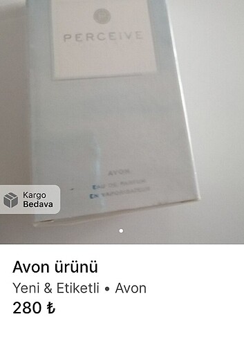 Beden avon ürünü