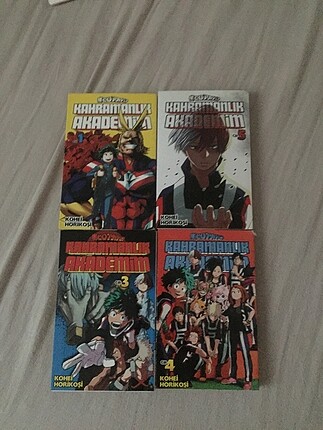 bnha manga 1-3-4-5