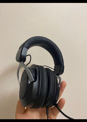 Kablolu Siyah Kulaklık - Görsel 2