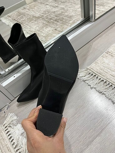 Zara kadın topuklu bot