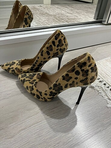 38 Beden kahverengi Renk stiletto