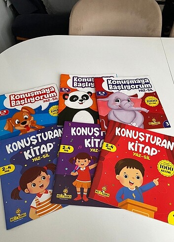 Diğer Konuşmaya yardımcı yaz sil kitap seti