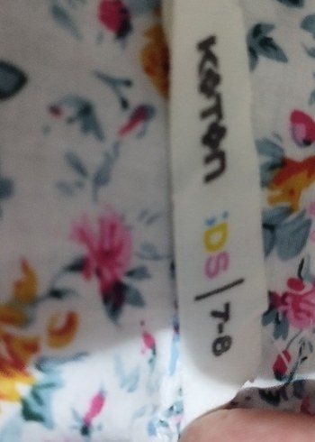 Çiçek Desenli Uzun Kollu çocuk Gömlek - Görsel 6