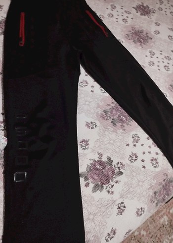 Siyah Fermuarlı kız erkek çocuk Outdoor Eşofman - Görsel 2