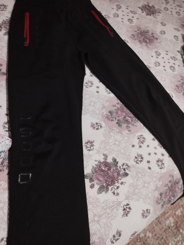 Siyah Fermuarlı kız erkek çocuk Outdoor Eşofman - Görsel 2