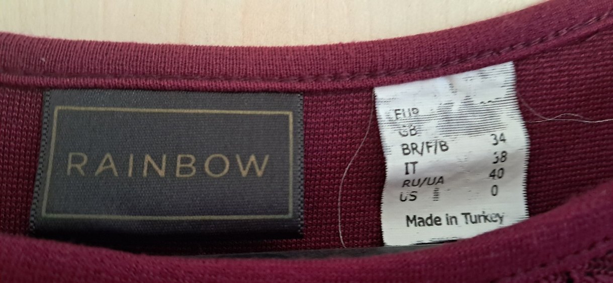 fusya dantel detaylı elbise - Görsel 3