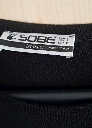 Siyah Düğmeli Uzun Kadın Triko Elbise - Görsel 4