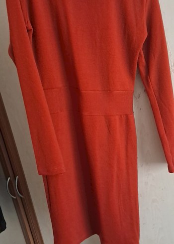 Kadın Midi Triko Elbise - Görsel 2