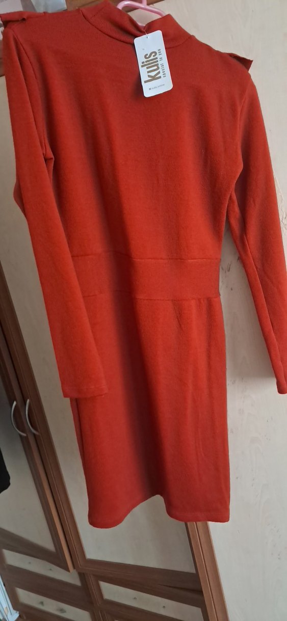 Kadın Midi Triko Elbise - Görsel 2