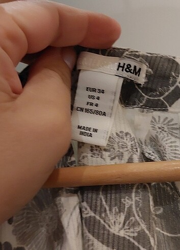 xs Beden beyaz Renk H&M Bluz
