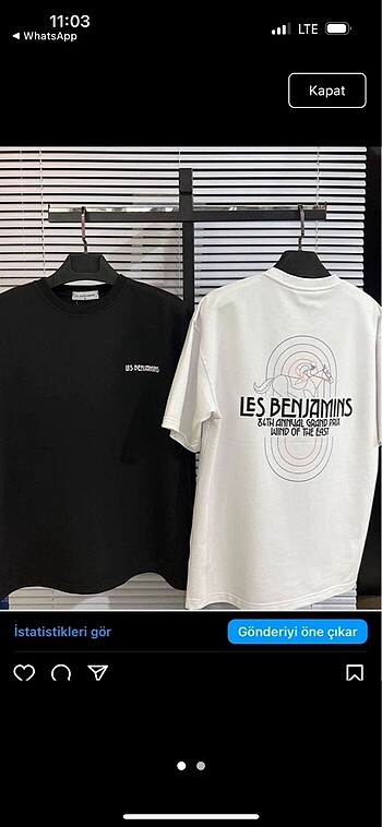 Les benjamis tişört