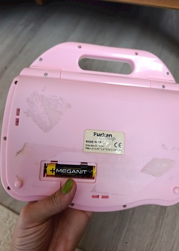 Beden Renk Pembe Eğitici Oyuncak Dizüstü Bilgisayar