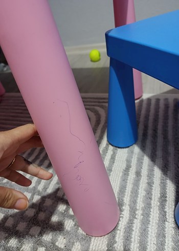  Beden pembe Renk Ikea masa sandalye takımı