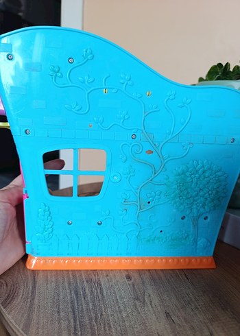 polly pocket Mor ve Pastel Renkli Oyuncak Ev - Görsel 4