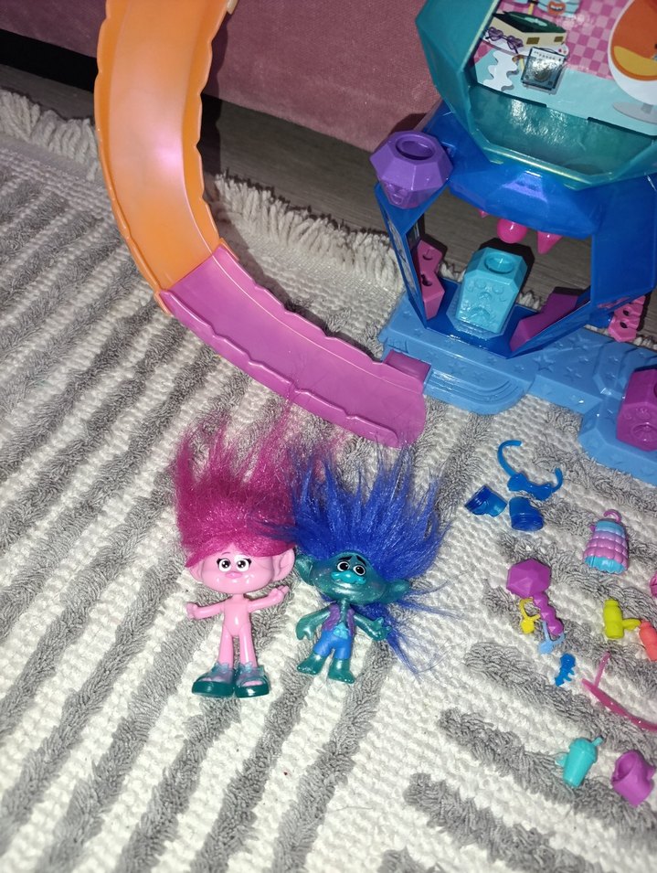 Renkli Troll Bebek Oyun Seti - Görsel 2