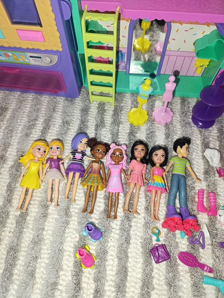 polly pocket moda evi - Görsel 4