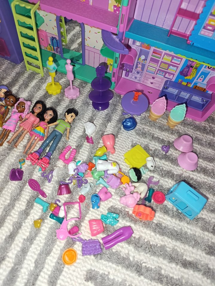 polly pocket moda evi - Görsel 5