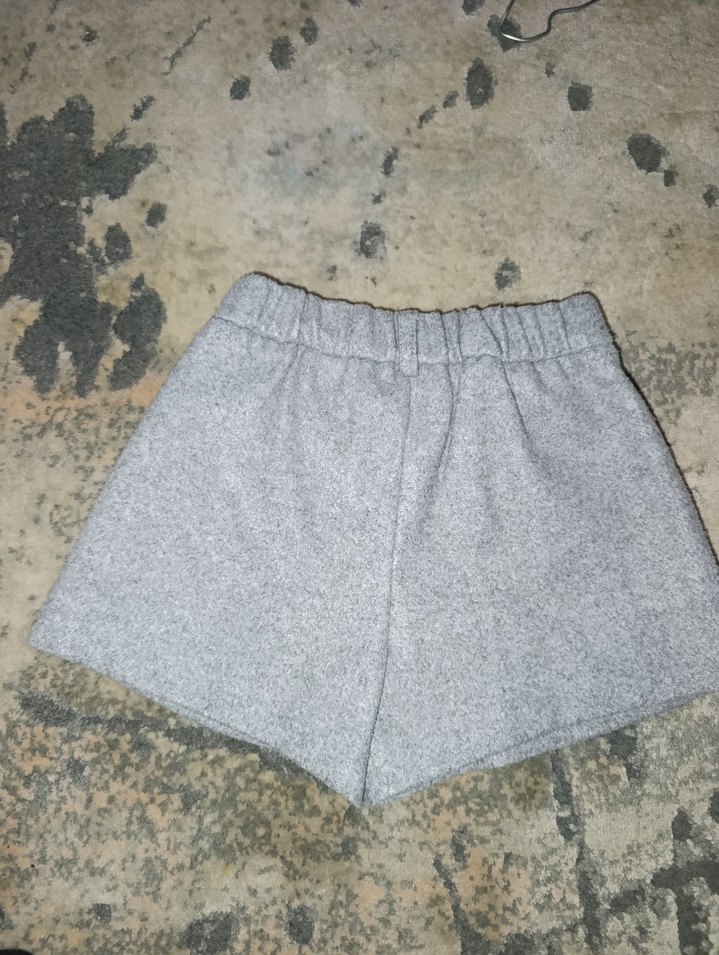 orjinal zara kaşe şort - Görsel 2