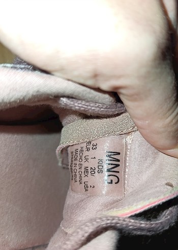 mango kız çocuk spor ayakkabı - Görsel 8