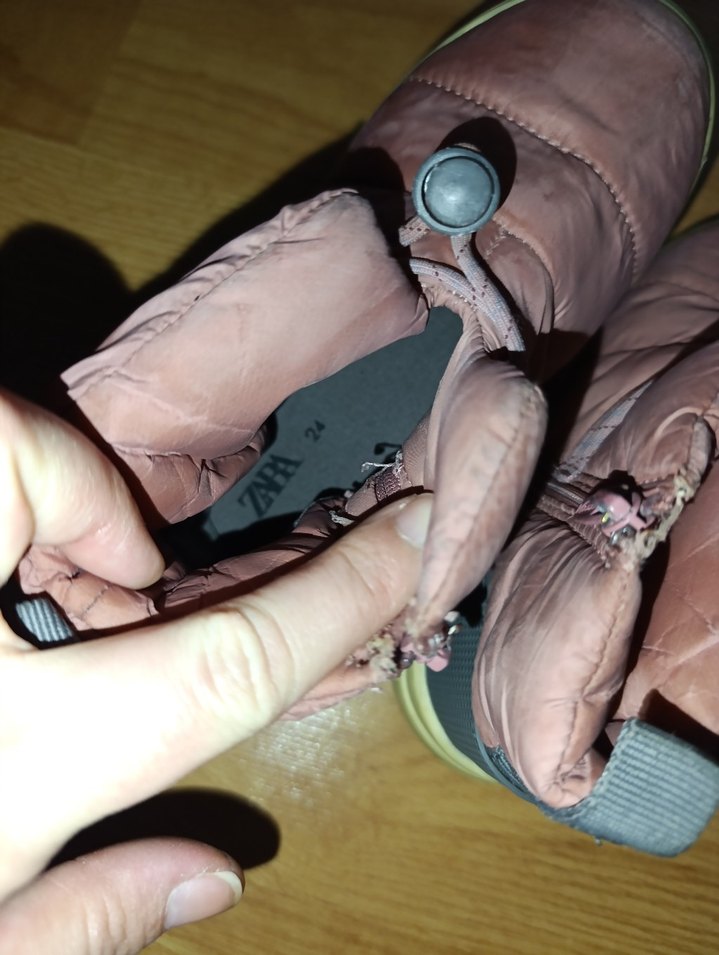 zara kız çocuk kar ve yağmur botu - Görsel 4