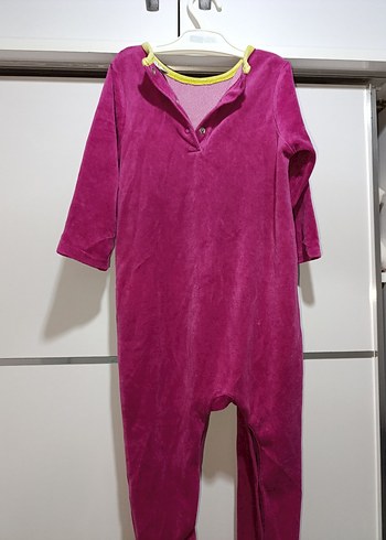 lc Waikiki kadife ayaklı tulum - Görsel 3