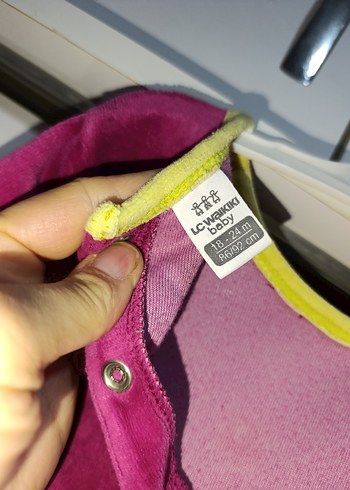 lc Waikiki kadife ayaklı tulum - Görsel 2