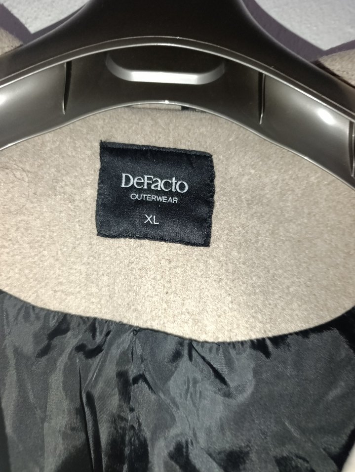 DeFacto oversize kaşe kaban - Görsel 2