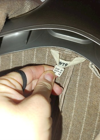 Koton oversize Ekose Desenli Kadın kaban - Görsel 2