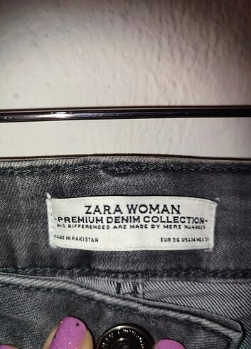 36 Beden Zara kadın kot pantolon