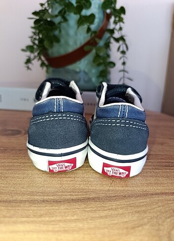 24 Beden lacivert Renk Orjinal Vans old skool spor ayakkabı 