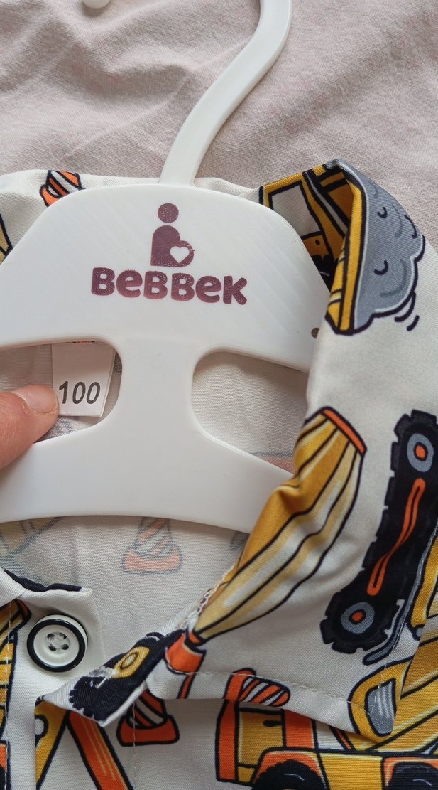 Erkek Çocuk Kısa Kollu Baskılı Gömlek - Görsel 3