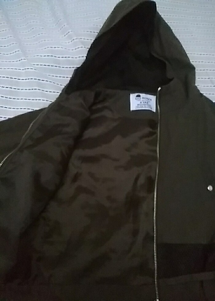 Mevsimlik kapisonlu çeket  - Görsel 4