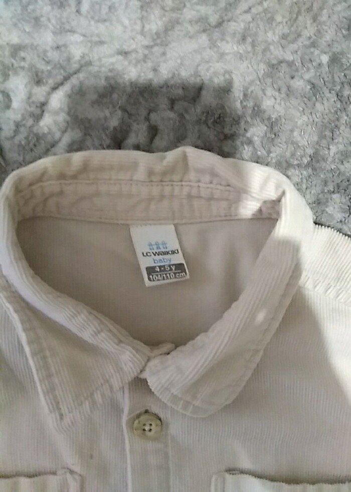 Bej gömlek  - Görsel 3