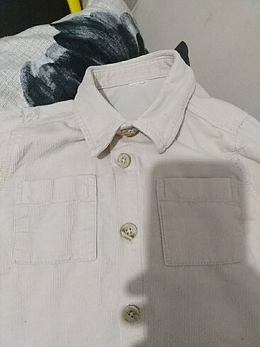 18,24 ay lc Waikiki bej gomlek  - Görsel 3