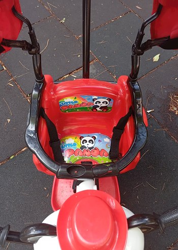 Kırmızı Panda Figürlü Çocuk Üç Tekerlekli Bisiklet - Görsel 2
