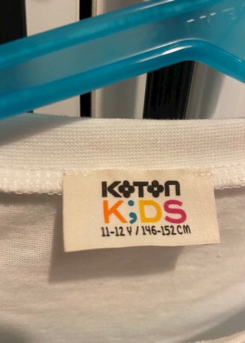 Kız Çocuk Beyaz Baskılı Kısa Kollu Tişört - Görsel 3