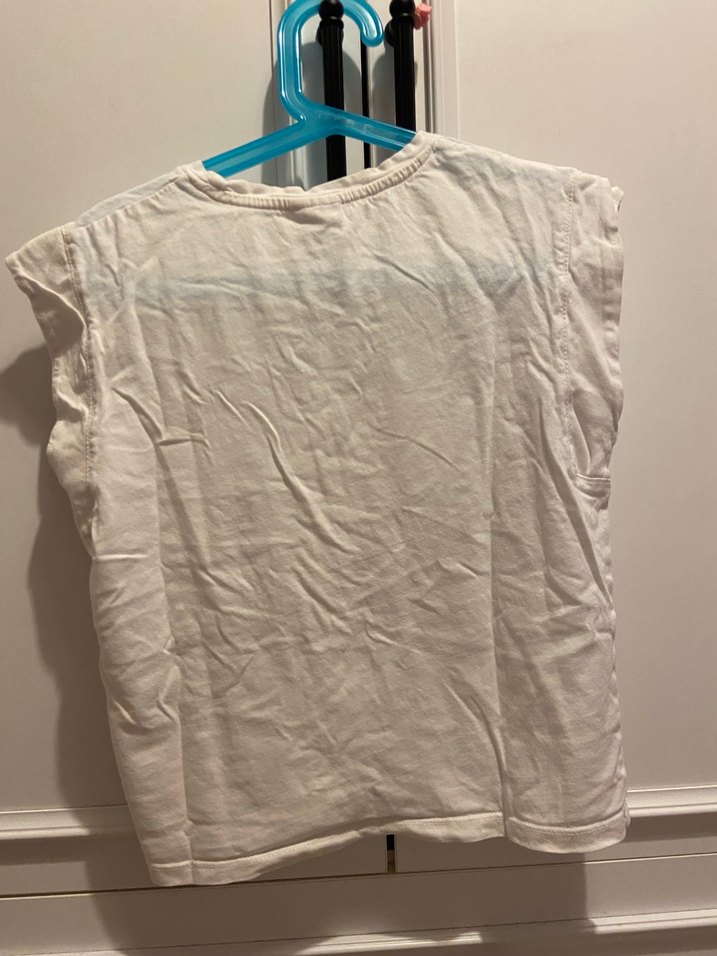 Beyaz Çocuk tişört - Görsel 4