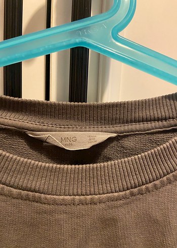 Gri Uzun Kollu Kız çocuk Sweatshirt - Görsel 3