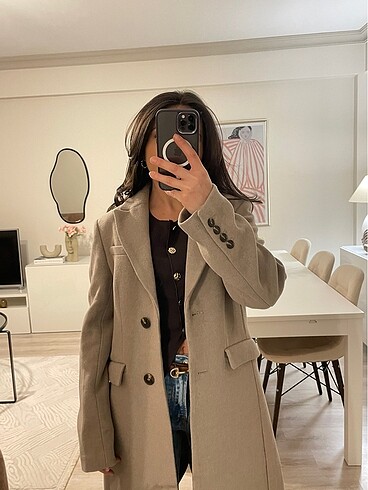 H&M H&M Yün Karışımlı Kaban