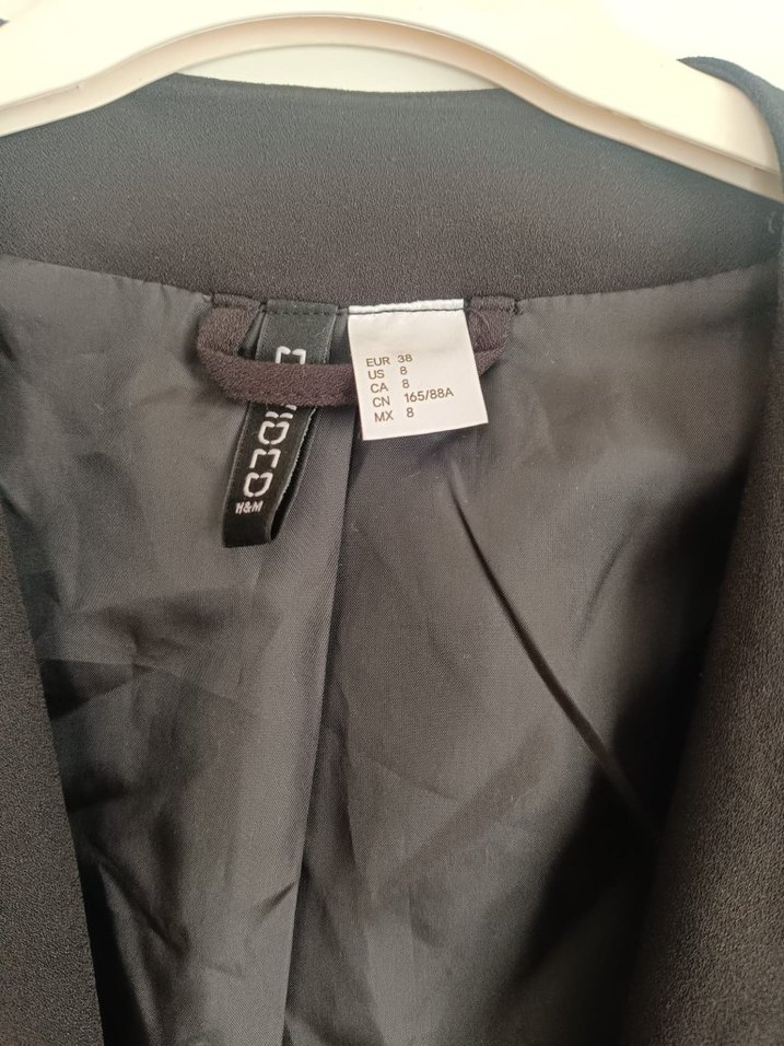 Siyah Mini Ofis Blazeri - Görsel 4