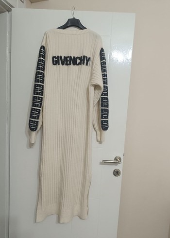 Givenchy Uzun Kollu Beyaz Triko Elbise - Görsel 5