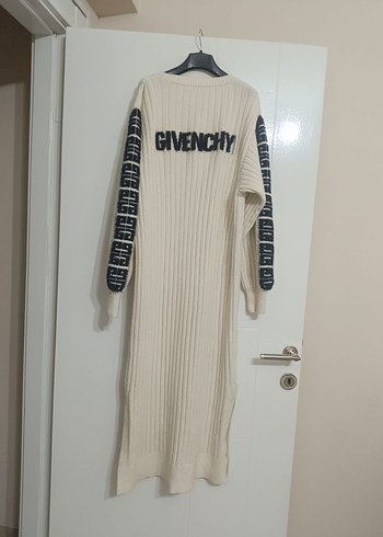 Givenchy Uzun Kollu Beyaz Triko Elbise - Görsel 4